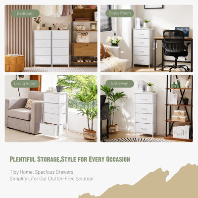 Latitude Run® Enegess 4 Drawer Storage Dresser Chest & Reviews | Wayfair